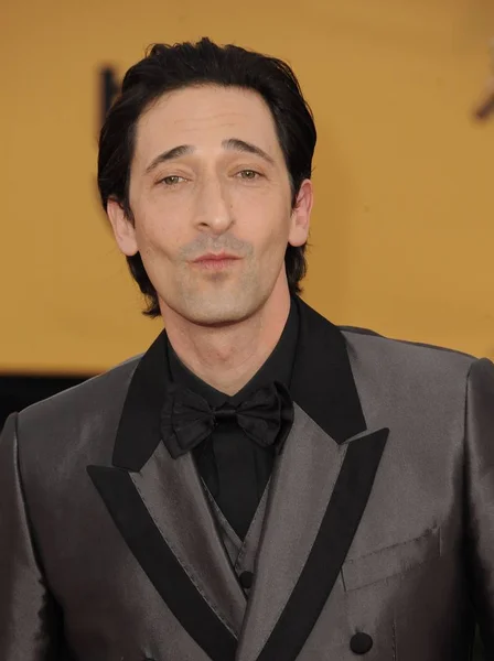 Adrien Brody Las Llegadas Para 21º Annual Screen Actors Guild — Foto de Stock