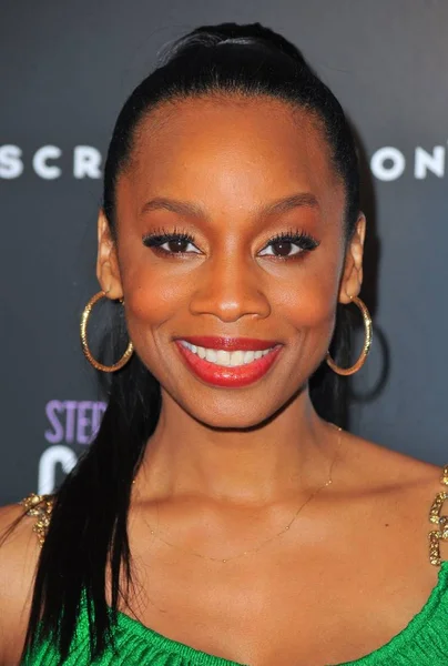 Anika Noni Rose Chegadas Para Premiere Screening Filmed Version Company — Fotografia de Stock