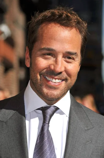 Jeremy Piven Talk Show Late Show David Letterman Tue Sullivan — Fotografie, imagine de stoc