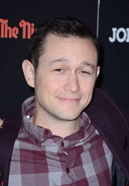 Joseph Gordon Levitt Érkezés Előtti Éjszakán Premiere Landmark Sunshine Cinema — Stock Fotó