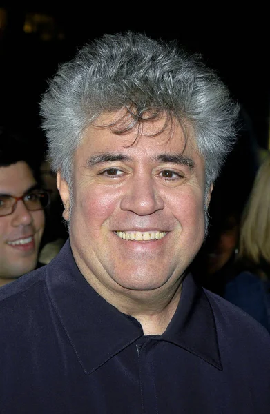 Regisseur Pedro Almodovar Beim New York Film Festival Oktober 2004 — Stockfoto