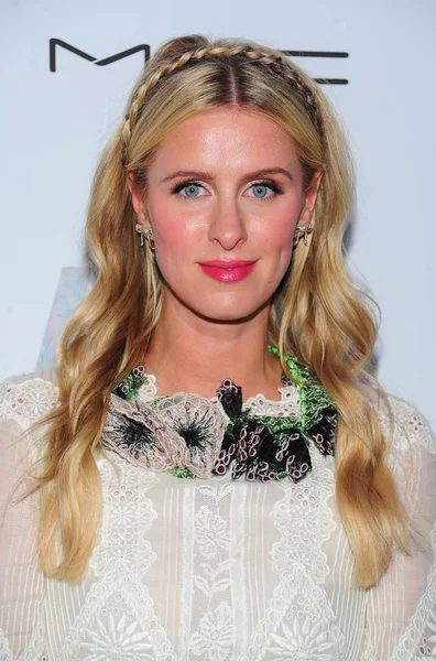 Nicky Hilton Chegadas Para Iris Premiere Paris Theatre Nova York Imagem De Stock