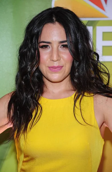 Audrey Esparza Aux Arrivées Pour Nbc Network Upfronts 2015 Radio Photos De Stock Libres De Droits