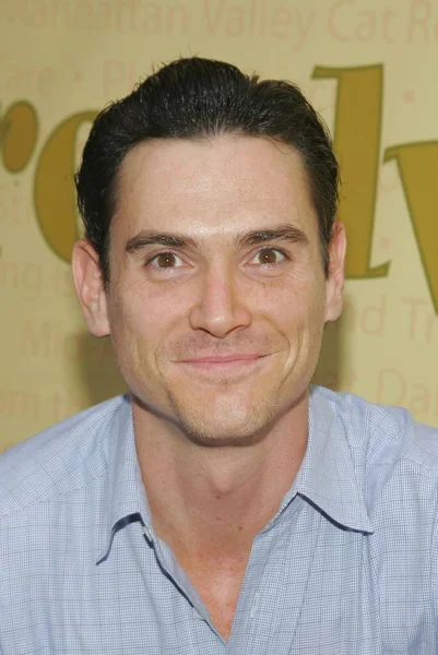 Billy Crudup Bij Aankomst Voor Broadway Barks Hond Kat Adopt Rechtenvrije Stockfoto's