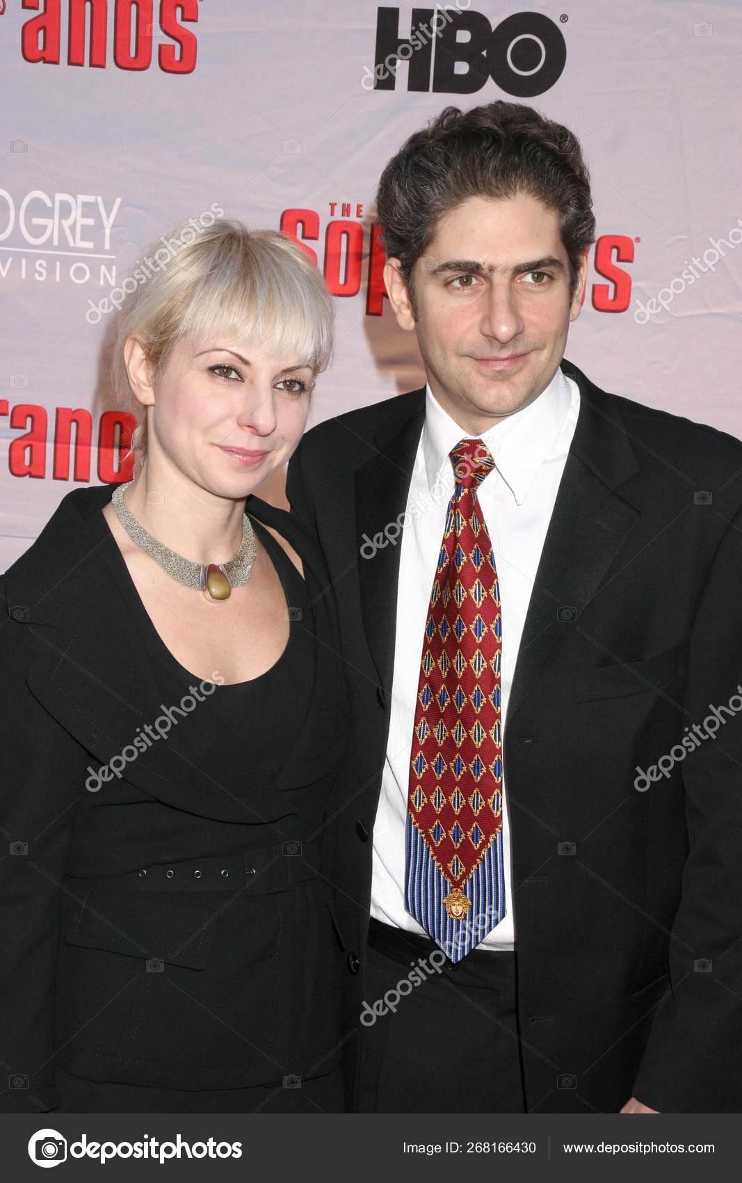 Victoria Imperioli Michael Imperioli Arrivals Hbo''s Sopranos World