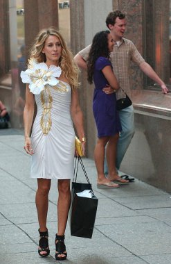 Sarah Jessica Parker Candids için yerde - Sex And The City Filme: Film, Manhattan, New York, Ny, Ekim 02, 2007. Fotoğraf: Kristin Callahan / Everett Koleksiyonu