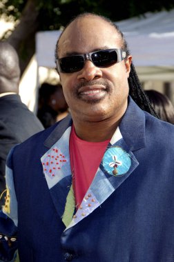 Stevie Wonder at arrivals for 10th Annual Soul Train Lady of Soul Awards, Pasadena Civic Auditorium, Los Angeles, CA, September 07, 2005. Photo by: Michael Germana/Everett Collection clipart