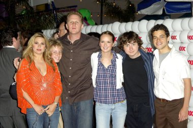 Tca Basın Turu için Fox All-Star Partisi için gelenler de Evde War Döküm, Santa Monica Pier, Los Angeles, Ca, Cuma, Temmuz 29, 2005. Fotoğraf: Michael Germana / Everett Koleksiyonu