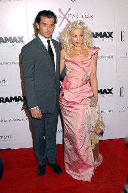 Gavin Rossdale ve Gwen Stefani The Aviator prömiyerinde, Los Angeles, CA, Aralık 1, 2004. (fotoğraf: John Hayes/Everett Collection)