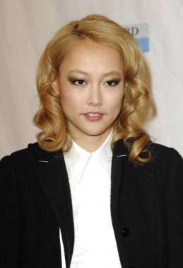 Rinko Kikuchi, BAFTA Ingiliz film ve Televizyon Sanatları Akademisi la Tea Party 'ye gelenler, Four Seasons Hotel, Los Angeles, CA, 14 Ocak 2007. Fotoğraf: Michael Germana/Everett Collection