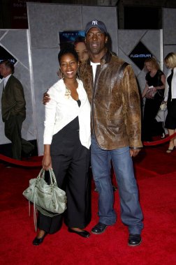Jenisa, Isaiah Washington Flightplan Premiere için gelenler, El Capitan Tiyatrosu, Los Angeles, Ca, Eylül 19, 2005. Fotoğraf: Michael Germana / Everett Koleksiyonu
