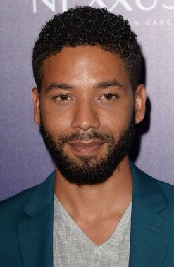 Eğlence haftalık ve Insanlar Upfronts parti, High Line otel, New York, NY Mayıs 11, 2015 için gelenler jussie Smollett. Fotoğraf: Kristin Callahan/Everett Collection