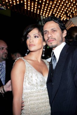 Jennifer Lopez, Marc Anthony el Cantante Premiere için gelenler-Toronto Uluslararası Film Festivali, Elgin vize gösterim odası, Toronto, Kanada, on, Eylül 12, 2006. Fotoğraf: Malcolm Taylor/Everett Collection