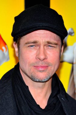 Megamind Premiere için gelenler Brad Pitt, Amc Lincoln Square Imax 13 Tiyatro, New York, Ny Kasım 3, 2010. Fotoğraf: Gregorio T. Binuya / Everett Koleksiyonu