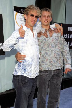 Andy Dick, and son Lucas Dick at arrivals for THE ARISTOCRATS Premiere, The Directors Guild (DGA) Theater, New York, NY, July 26, 2005