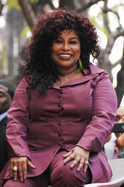 Chaka Khan at the induction ceremony for Star on the Hollywood Walk of Fame Ceremony for Chaka Khan, Hollywood Boulevard, Los Angeles, CA May 19, 2011. Photo By: Michael Germana/Everett Collection clipart