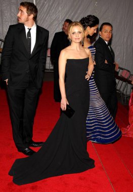Lee Pace, Sarah Michelle Gellar Bölüm 3 için gelenler de-superheroes yıllık açılış gece gala: moda ve fantezi, Metropolitan Sanat Müzesi Kostüm Enstitüsü, New York, NY, Mayıs 05, 2008. Fotoğraf: Desiree Navarro/Everett Collection