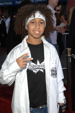 Lil C Prömiyeri için gelenler I Now Telaffuz You Chuck Ve Larry, Gibson Amfitiyatro ve Citywalk Sinemalar, Los Angeles, Ca, Temmuz 12, 2007. Fotoğraf: Dee Cercone / Everett Koleksiyonu