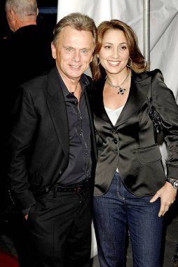 Pat Sajak, Lesley Brown Sajak Premiere mükemmel Stranger, Ziegfeld Tiyatrosu, New York, NY, 10 Nisan 2007 için gelenler. Fotoğraf: Ray tamarra/Everett Collection