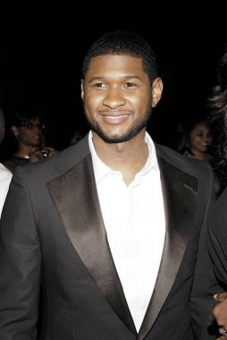 Usher Raymond in attendance for 17th Annual NAACP Theatre Awards, DGA Director''s Guild of America Theatre, Los Angeles, CA, February 19, 2007. Photo by: Ray Tamarra/Everett Collection clipart