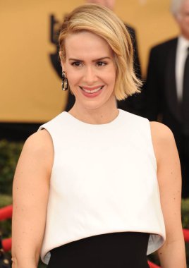 Sarah Paulson 21 yıllık ekran aktörler Guild Ödülleri (sag)-gelenler 2, tapınak Fuar Merkezi, Los Angeles, CA Ocak 25, 2015 için gelenler. Fotoğraf: Dee Cercone/Everett Collection