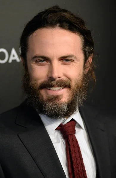 Casey Affleck Arrivals National Board Review Awards 2017 Cipriani 42Nd — Stok Foto