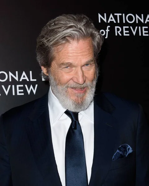 Jeff Bridges Arrivals National Board Review Awards 2017 Cipriani 42Nd — Stock Photo, Image