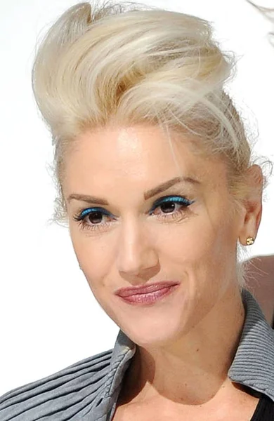 Gwen Stefani Anwesenheit Von Frühling Sommer 2010 Modepräsentation Mac Milk — Stockfoto