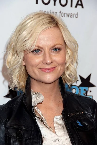 Amy Poehler Las Llegadas Night Too Many Stars Overbooked Benefit — Foto de Stock