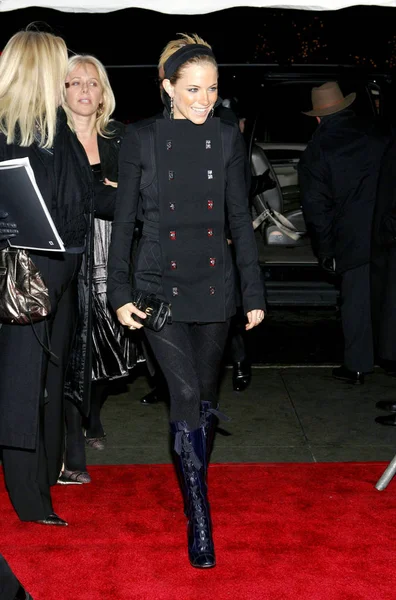 Sienna Miller Arrivals Casanova Premiere Loews Lincoln Square Theater New — Stock Photo, Image