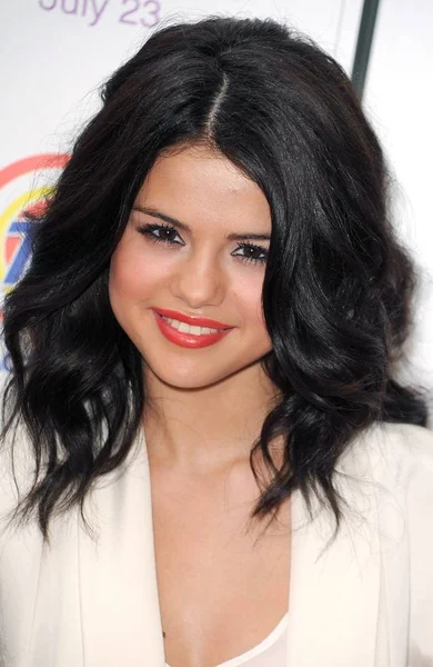 Selena Gomez Aux Arrivées Pour Première Ramona Beezus Madison Square — Photo