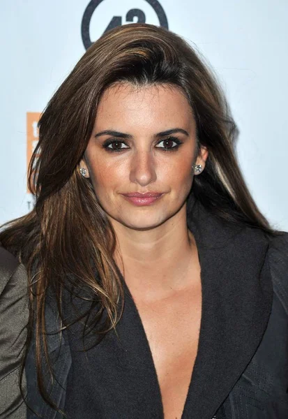 Penelope Cruz Bij Aankomsten Voor New York Film Festival Première — Stockfoto