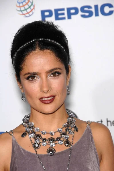 Salma Hayek Chegadas Para Nclr 2009 Alma Awards Royce Hall — Fotografia de Stock