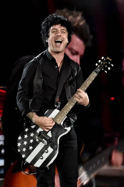 Billie Joe Armstrong Green Day Stage 2017 Global Citizen Festival — Stock Photo, Image