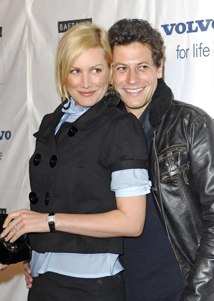 Alice Evans Ioan Gruffudd Arrivals Bafta British Academy Film Television — Stock Photo, Image