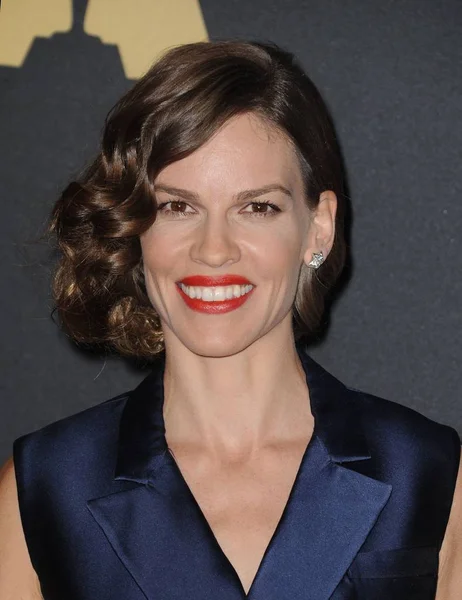 Hilary Swank Aux Arrivées Pour Les Governors Awards 2014 Organisé — Photo