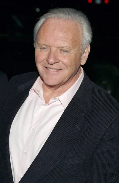 Anthony Hopkins Arrivals Worlds Fastest Indian Premiere Tribeca Grand Hotel — Stock Photo, Image