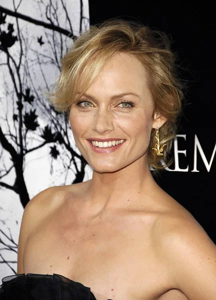 Amber Valletta Arrivals Premonition World Premiere Arclight Hollywood Cinerama Dome — Stock Photo, Image