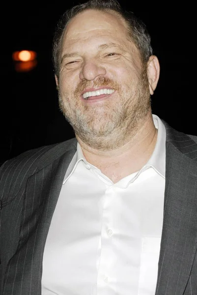 Harvey Weinstein Bij Aankomsten Voor Vanity Fair Party Voor Het — Stockfoto