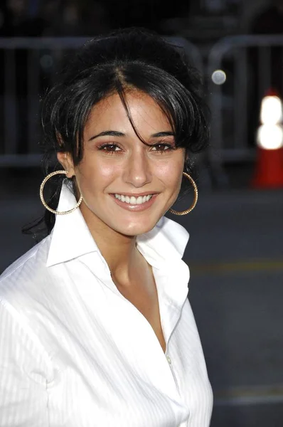 Emmanuelle Chriqui Las Llegadas Para Fracture Premiere Mann Village Theatre — Foto de Stock