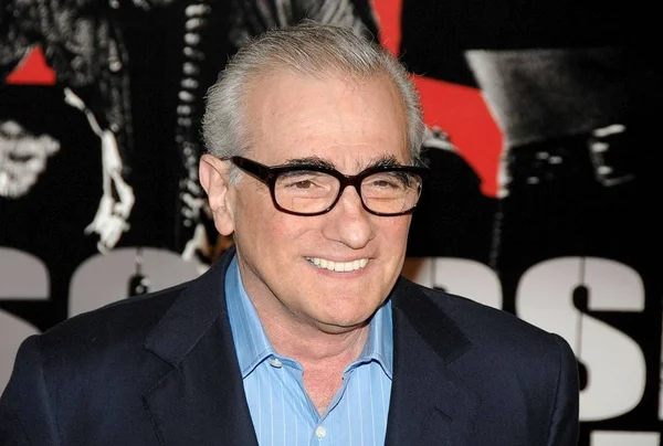 Martin Scorsese Conferencia Prensa Shine Light Press Conference New York — Foto de Stock