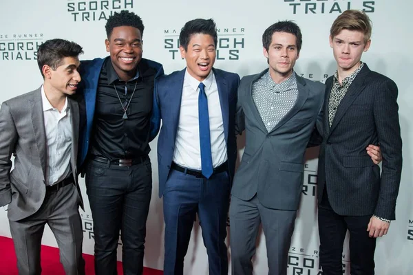 Alex Flores Dexter Darden Kong Lee Dylan Brien Thomas Brodie — Stockfoto