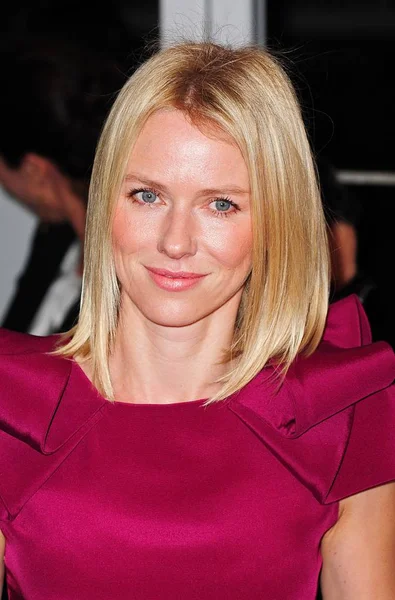 Naomi Watts Chegadas Para New York Premiere Nine Ziegfeld Theatre — Fotografia de Stock