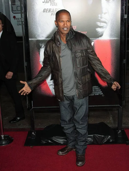 Jamie Foxx Aux Arrivées Pour Law Abiding Citizen Premiere Grauman — Photo