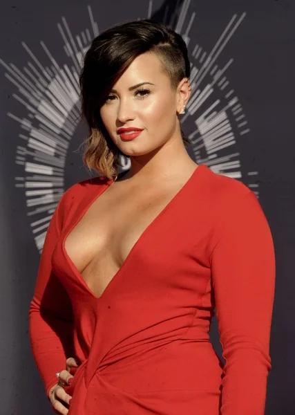 Demi Lovato Las Llegadas Para Mtv Video Music Awards Vma — Foto de Stock