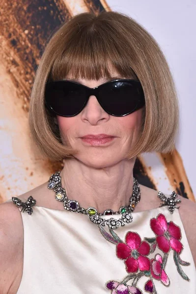 Anna Wintour Chegadas Para 2016 Cfda Fashion Awards Parte Hammerstein — Fotografia de Stock