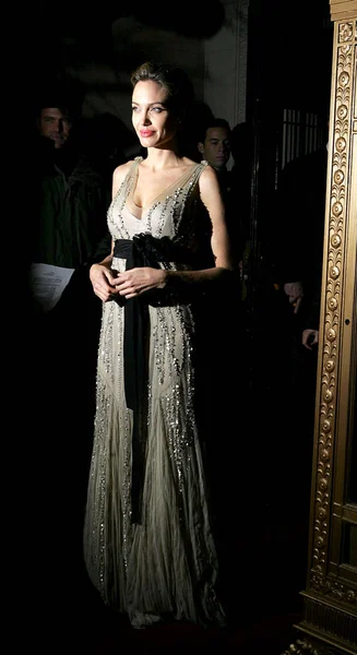 Angelina Jolie Dünya Çapında Yetimler Vakfı Benefit Capitale Venetian Ballroom — Stok fotoğraf