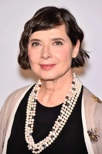 Isabella Rossellini Chegadas Para Joy Premiere Ziegfeld Theatre Nova York — Fotografia de Stock