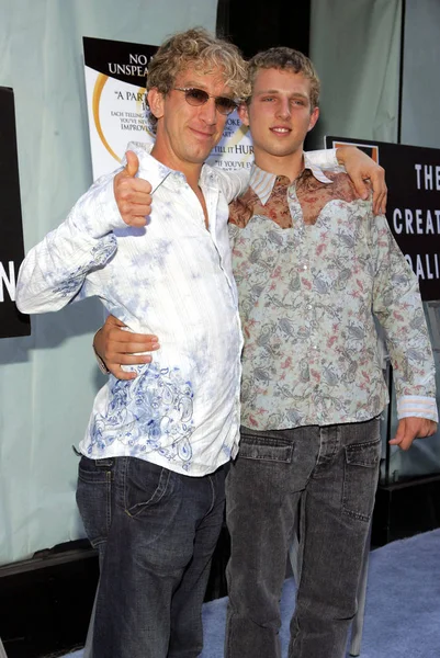 Andy Dick, and son Lucas Dick at arrivals for THE ARISTOCRATS Premiere, The Directors Guild (DGA) Theater, New York, NY, July 26, 2005