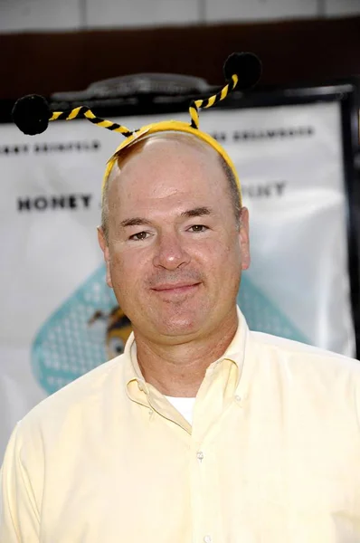 Larry Miller Sosirile Pentru Bee Movie Los Angeles Premiere Mann — Fotografie, imagine de stoc